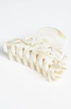 France Luxe 'elysee' Jaw Clip, Size - Ivory