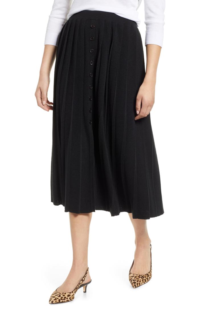 Women's 1901 Pleated Sweater Skirt