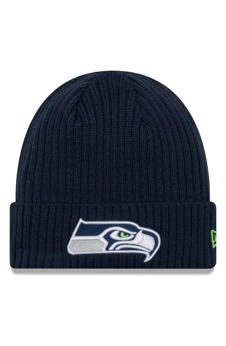 Men's New Era Cap Core Logo Beanie - Blue