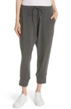 Women's Eileen Fisher Drawstring Slouchy Crop Pants - Grey
