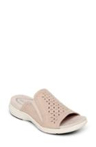 Women's Aravon Beaumont Slide Sandal .5 B - Beige