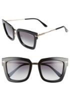 Women's Tom Ford Lara 52mm Mirrored Square Sunglasses -