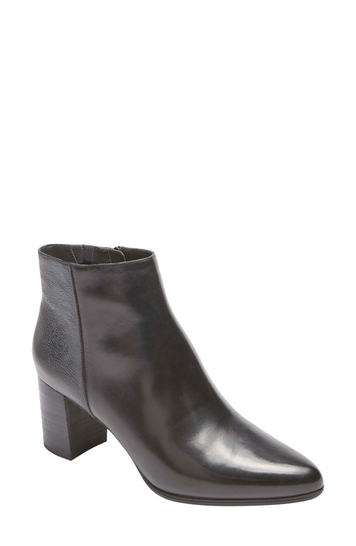 Women's Rockport Total Motion Lynix Bootie W - Black