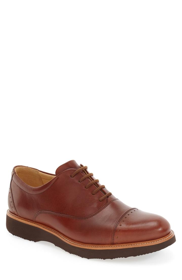 Men's Samuel Hubbard 'market' Cap Toe Oxford .5 W - Brown