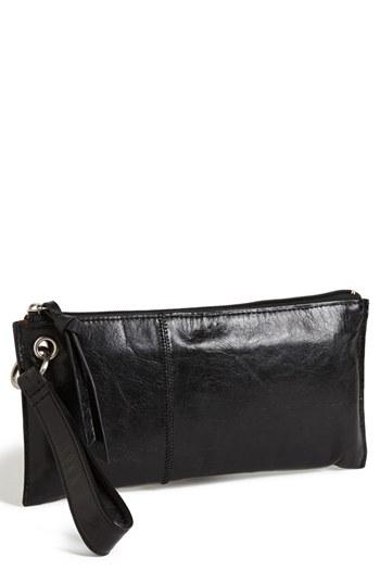 Hobo 'vida' Leather Clutch - Black