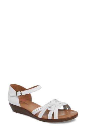 Women's Comfortiva Fortune Sandal .5 M - White