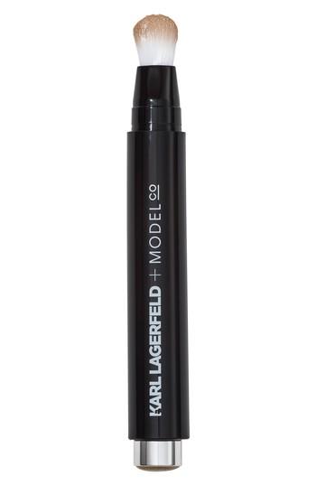 Karl Lagerfeld + Modelco Kiss Me Karl Liquid Luminizer Strobing Pen - Nude Pink