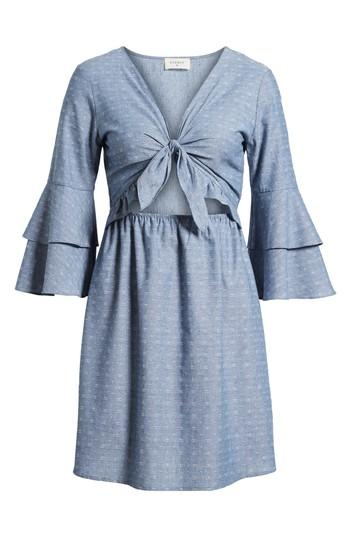 Women's Everly Cutout Tiered Sleeve Dress