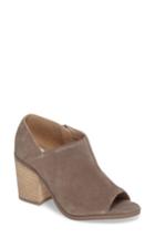 Women's Sole Society Arroyo Peep Toe Bootie M - Grey