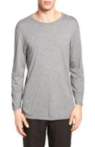 Men's Vince Reverse Hem T-shirt, Size - Grey