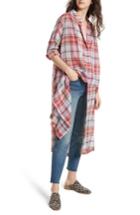 Women's Free People By My Side Button-down Duster