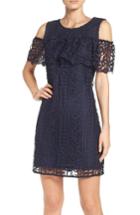 Women's Taylor Dresses Ruffle Sheath Dress - Blue