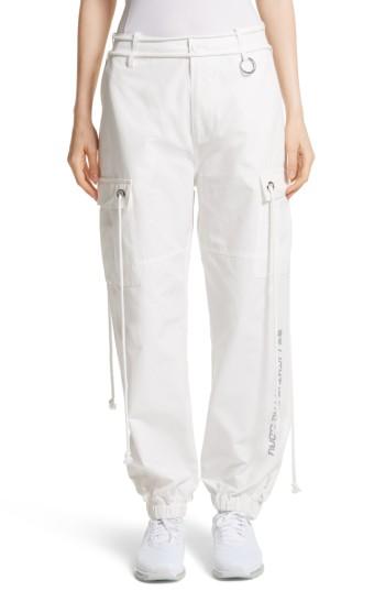 Women's Hyein Seo Light In The Dark Cargo Pants - White