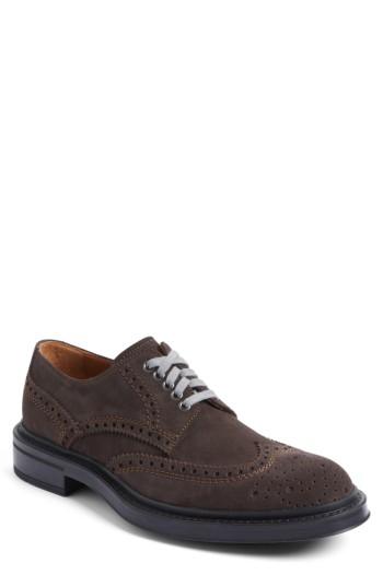 Men's Aquatalia Landon Wingtip M - Brown