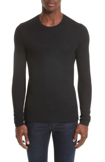 Men's Atm Anthony Thomas Melillo Ribbed T-shirt - Black