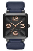 Women's Marc Jacobs Vic Leather Strap Watch, 34mm