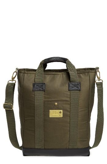 Men's Hex Canvas Tote Bag - Green