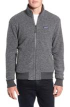 Men's Patagonia Woolyester Fleece Jacket - Grey