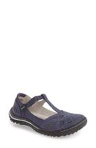 Women's Jambu 'bridget' T-strap Flat M - Blue