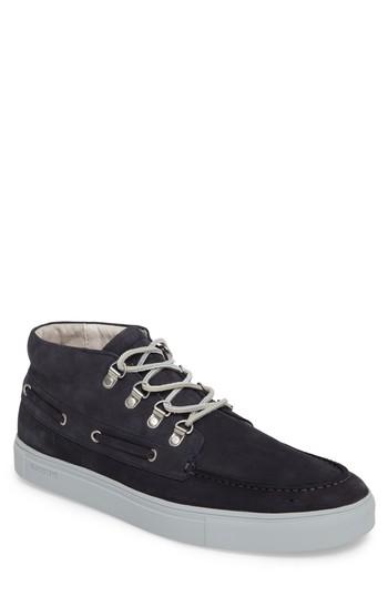 Men's Blackstone Nm09 Mid Top Boat Sneaker .5-10us / 43eu - Blue