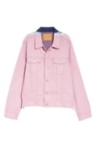 Women's Martine Rose Tie Dye Denim Jacket - Purple