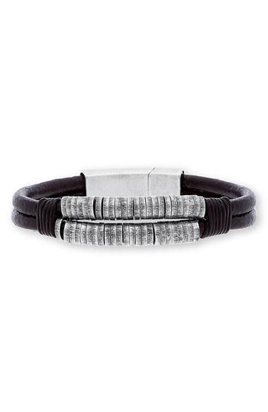 Men's Steve Madden 'rondelle' Cord Bracelet
