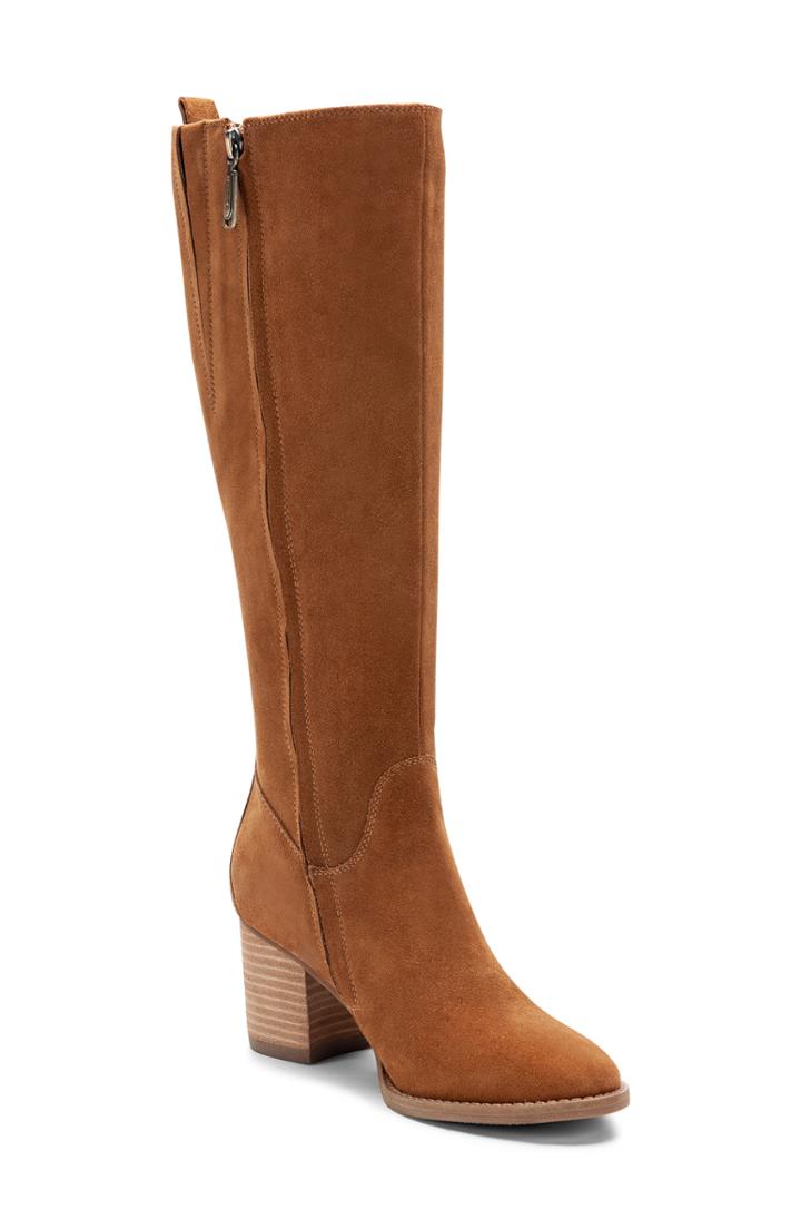 Women's Blondo Nikki Waterproof Knee High Boot .5 M - Brown