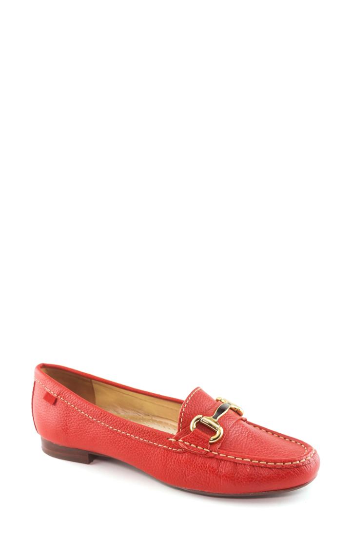 Women's Marc Joseph New York Grand Street Loafer M - Red