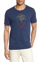 Men's John Varvatos Star Usa Skull Sun Graphic T-shirt, Size - Blue