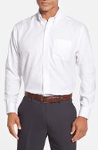 Men's Cutter & Buck 'nailshead' Classic Fit Sport Shirt, Size - White (online Only)