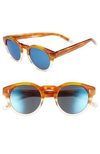 Men's Raen Parkhurst 49mm Sunglasses - Honey Havana/ Blue Mirror