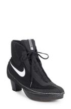 Women's Comme Des Garcons X Nike Heeled Bootie - Black