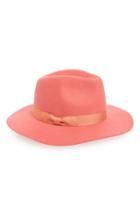 Women's Lack Of Color Caribbean Crush Wool Fedora - Pink