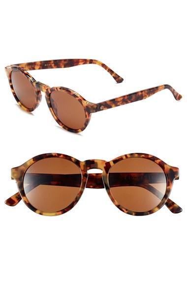Women's Electric 'reprise' 50mm Round Sunglasses - Rose Tort/ Bronze