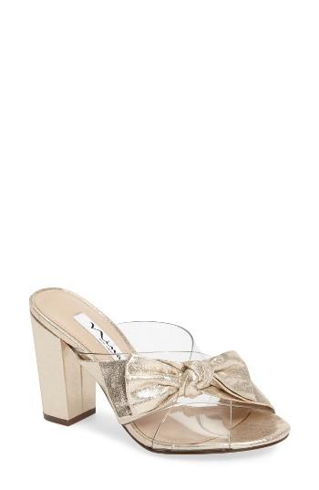 Women's Nina Samina Slide Sandal M - Beige