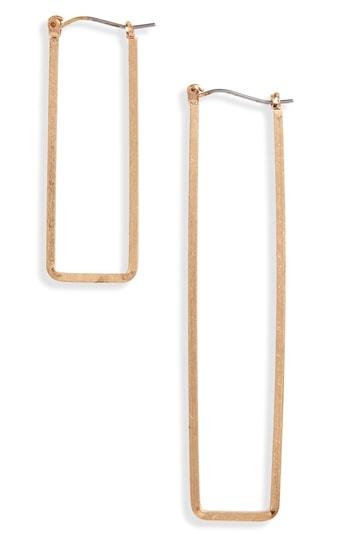 Women's Canvas Jewelry Mismatch Rectangle Earrings