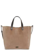 Frances Valentine Large Margaret Suede Tote - Brown