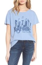 Women's Junk Food Nashville Tee - Blue