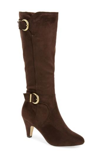 Women's Bella Vita Toni Ii Knee High Boot Regular Calf N - Brown
