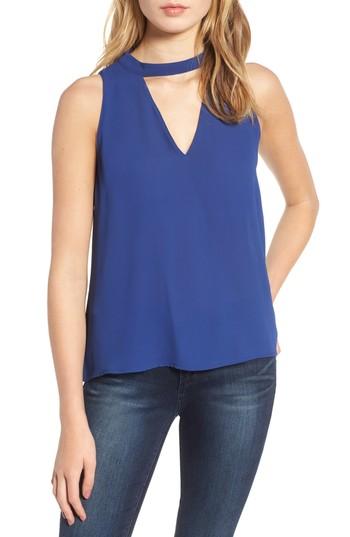 Women's Choker Swing Tank - Blue