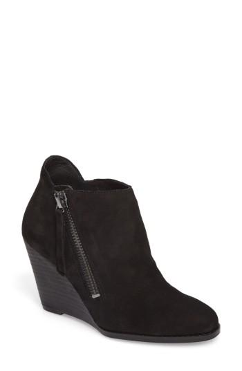 Women's Jessica Simpson Carnivela Wedge Bootie M - Black