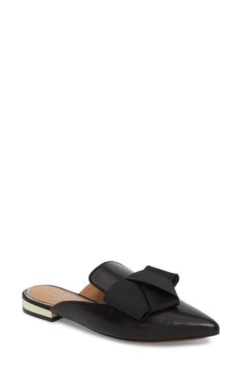 Women's Linea Paolo Anya Bow Mule M - Black