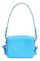 Off-white Flap Square Shoulder Bag - Blue