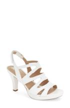 Women's Naturalizer 'pressley' Slingback Platform Sandal .5 N - White