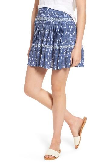 Women's Rails Braelin Ruffle Miniskirt - Blue