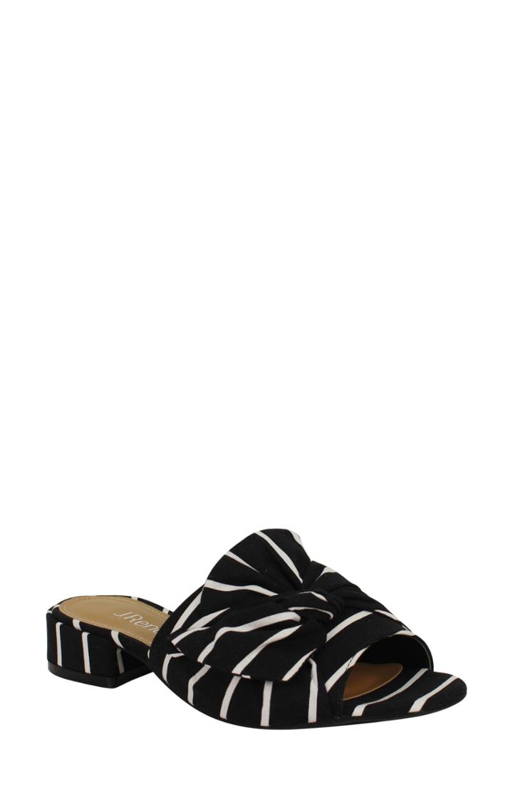 Women's J. Renee Sattuck Slide Sandal M - Black