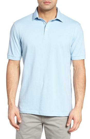 Men's Peter Millar Crown Polo - Blue