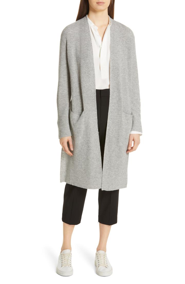 Women's Polo Ralph Lauren Wool Cashmere Cardigan - Grey