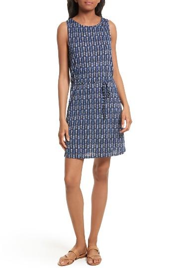 Women's Soft Joie Madia B Ikat Print Knit Dress, Size - Blue