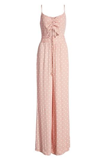 Women's Afrm Milan Tie Front Jumpsuit